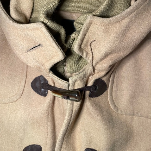 Vintage a.n.a Tan Utility Jacket with Toggle Closures - Picture 6 of 7